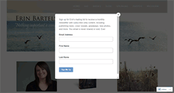 Desktop Screenshot of erinbartels.com